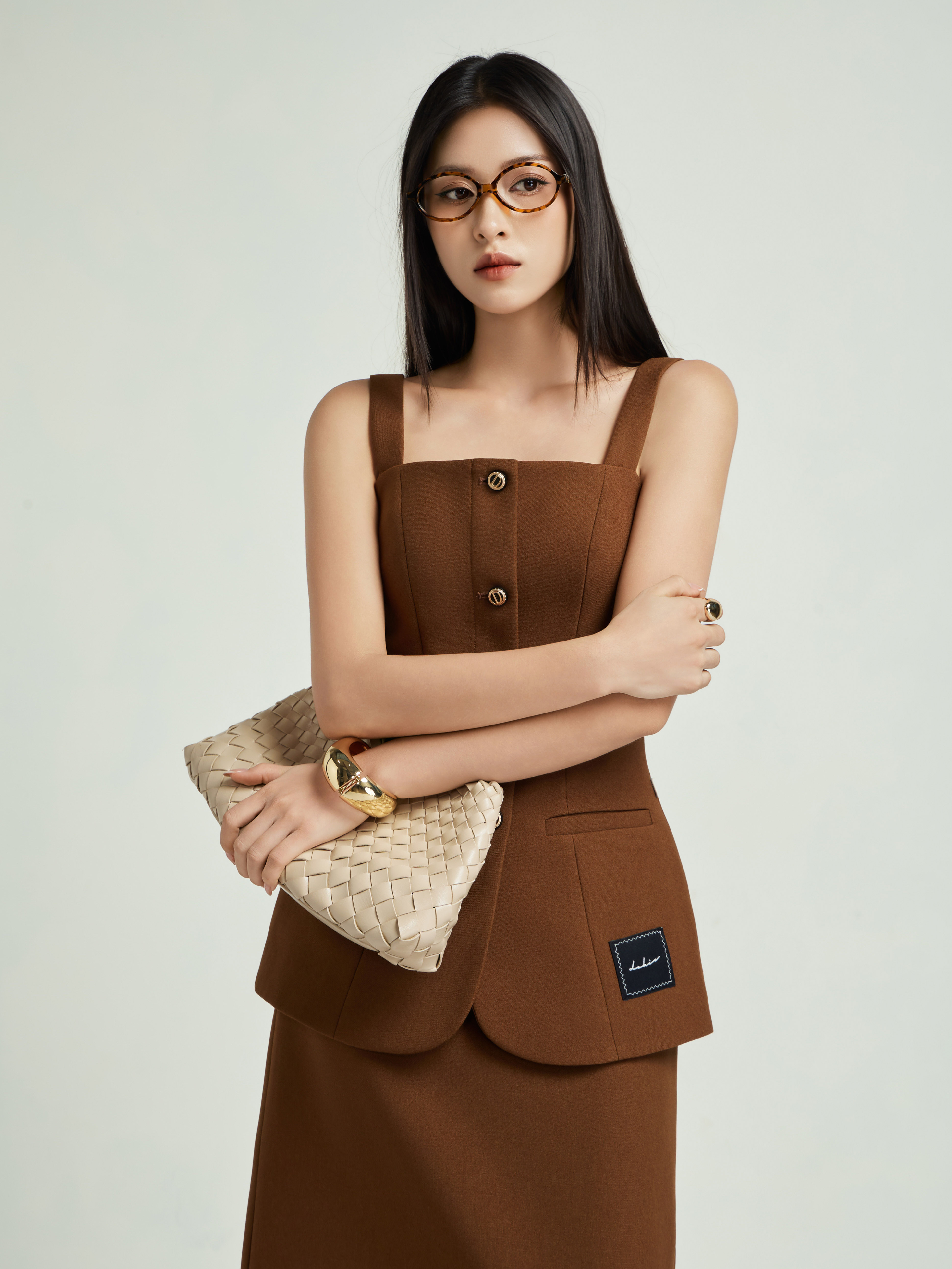 Áo 2 dây bổ 2 túi cơi trước_CV.2-1179